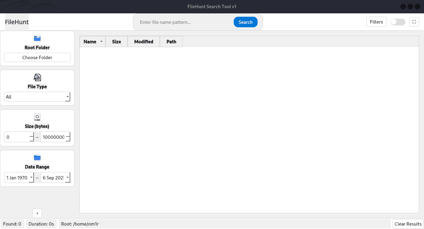 FileHunt - Recherche de Fichiers Haute Performance - 2